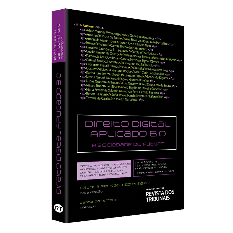 Capa do livro Direito Digital Aplicado 6.0