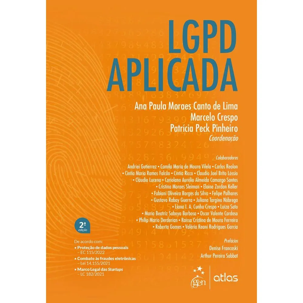 Capa do livro LGPD Aplicada